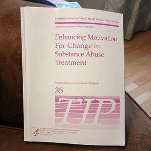 2/$5 Enhancing Motivation For Change in Substance Abuse Treatment -book